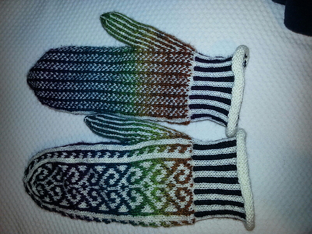 Fair Isle Handschuhe