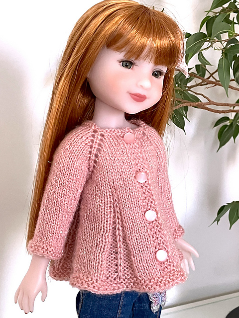 Flared Cardigan for Ruby Red Fashion Friends