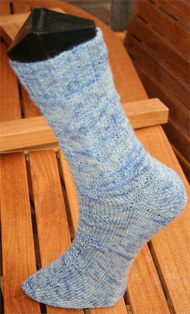 Ice Crystal Sock