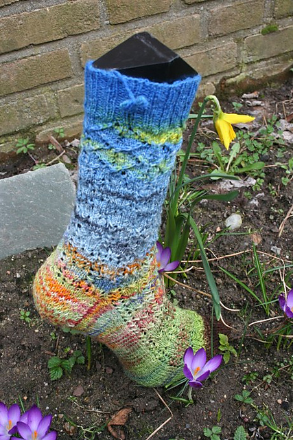 Springtime in 1 sock
