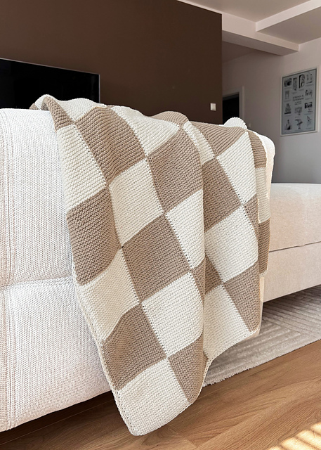 Checkered blanket