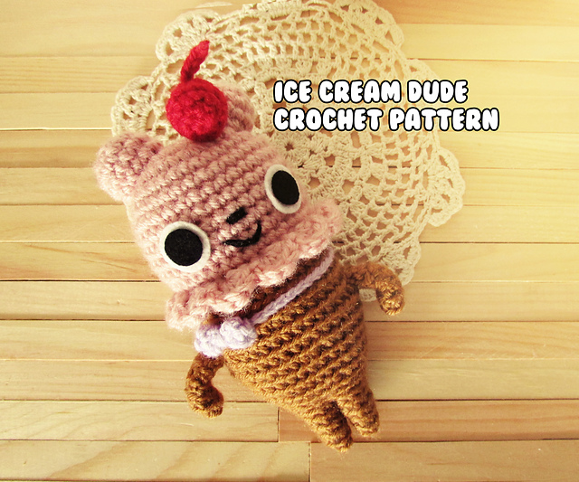 kawaii weird ice cream bear