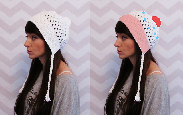 cutie bonnet cupcake hat with pompom