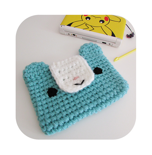 Kawaii sweet bear 3ds xl case sleeve