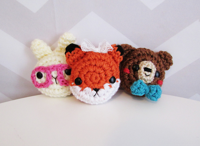 woodland friends pendant set
