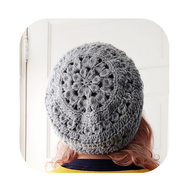 slouchy dahlia hat