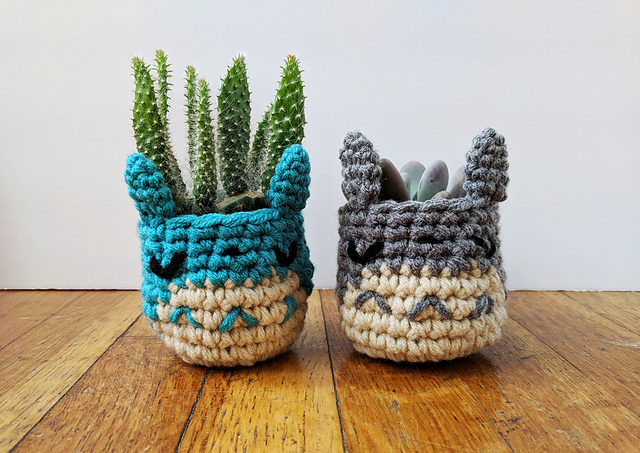 Tiny Totoro Planter