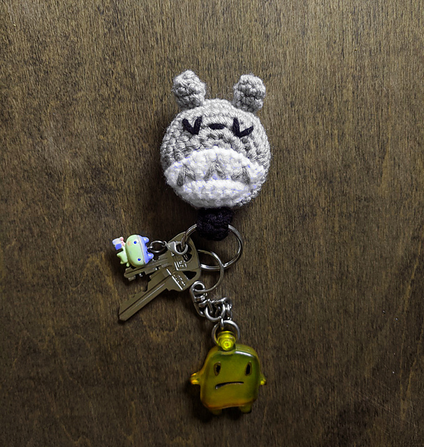 Totoro Key Ring Holder