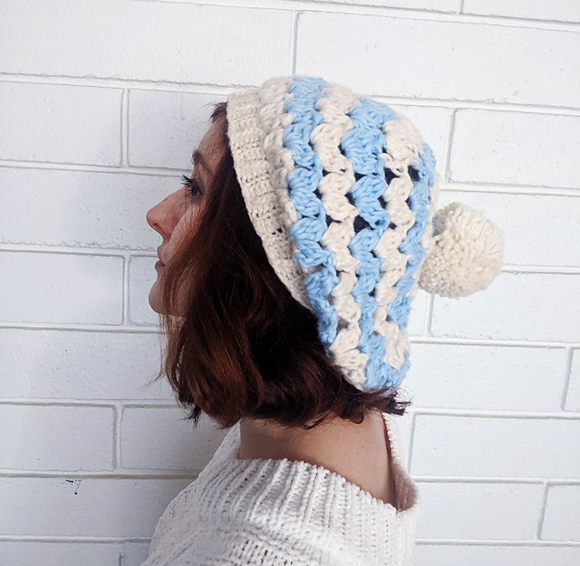 Poofy Hearts Beret