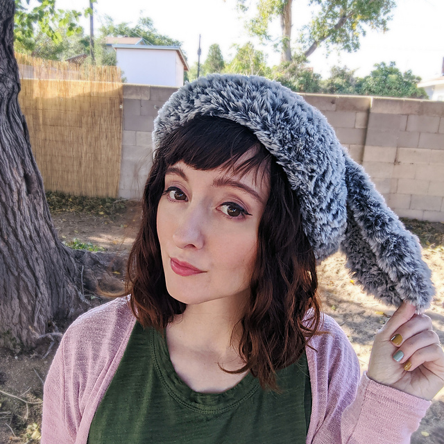 Fuzzy Bunny Beret