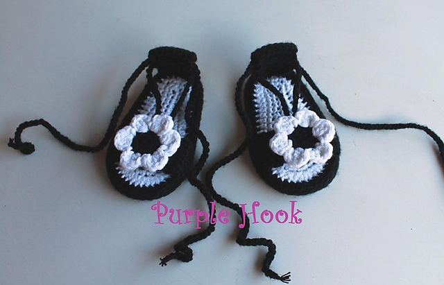 Tie me up flower sandals