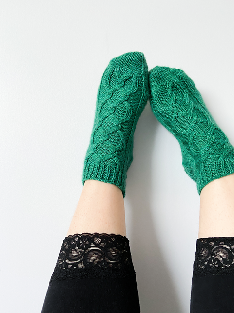 Velveteen Slipper Socks