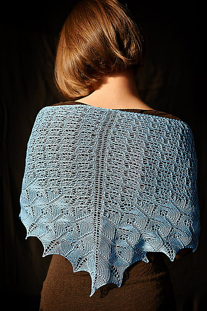 Forget-me-not Shawl