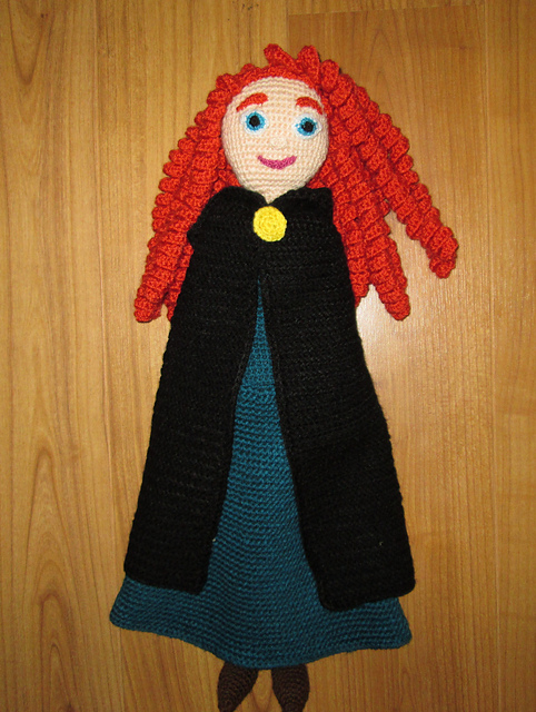 MERIDA a brave doll amigurumi