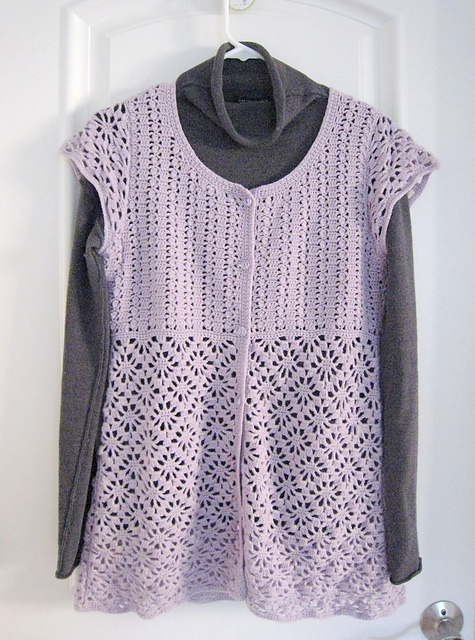 17. Cap sleeve cardigan