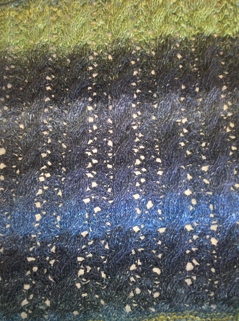 Lace Cable or Germaine Stitch