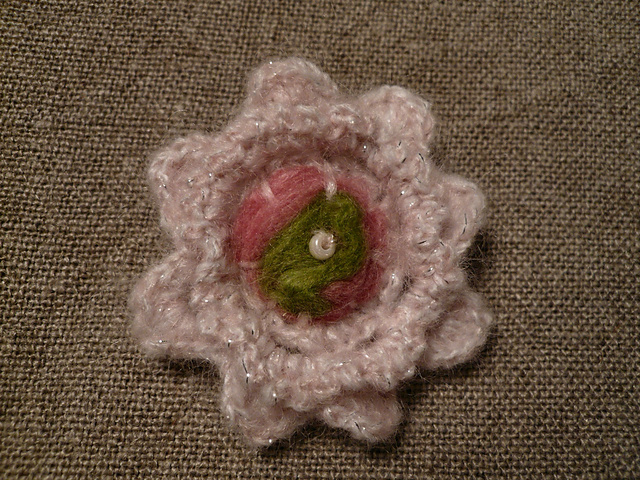 Mohair Brooch