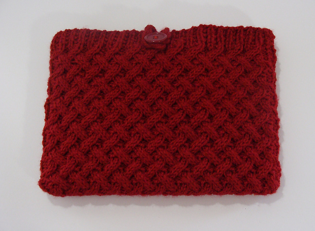 Housse tablette/Ipad doublée de tissu