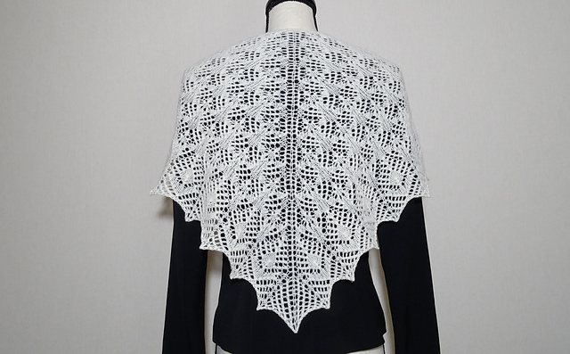 Hermine shawl