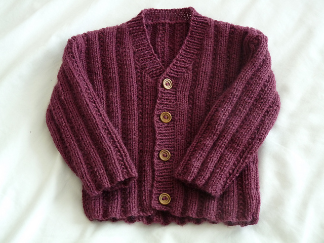 Design G - Cardigan with Shawl or V Neck