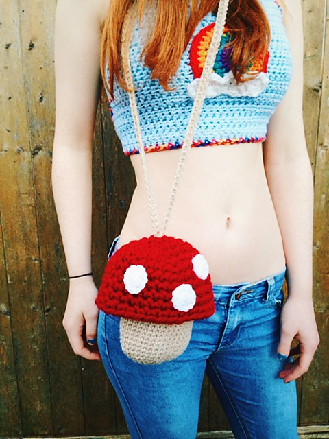 Mushroom Purse