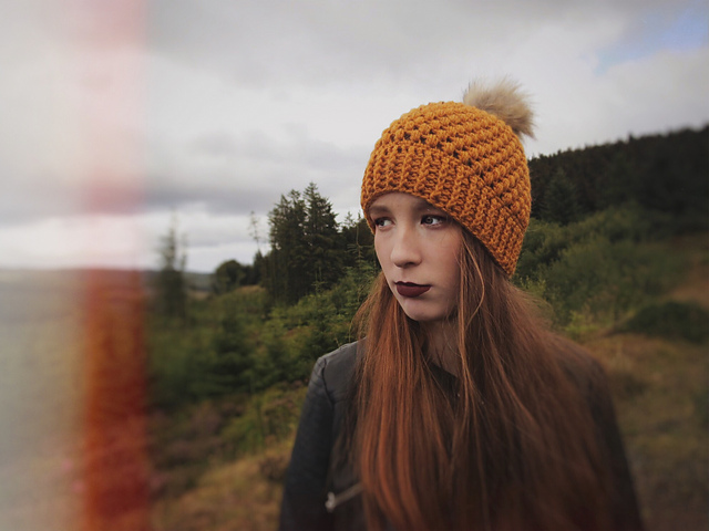 Adult Puff Stitch Beanie