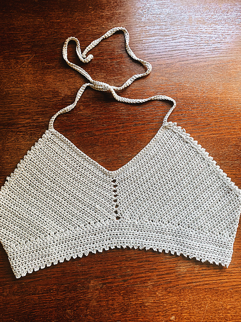 Aine Halter Crop Top