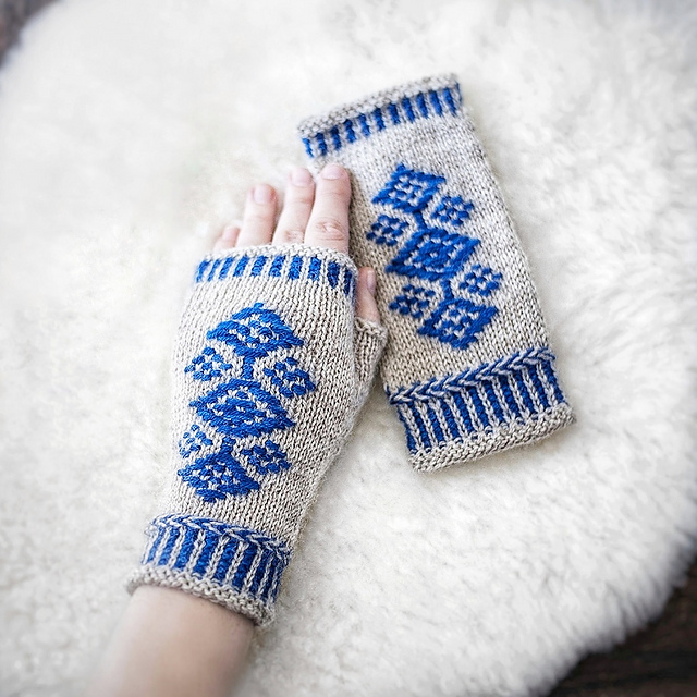 Talvel Fingerless Mittens