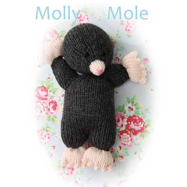Ravelry: molly mole pattern by Debi Birkin