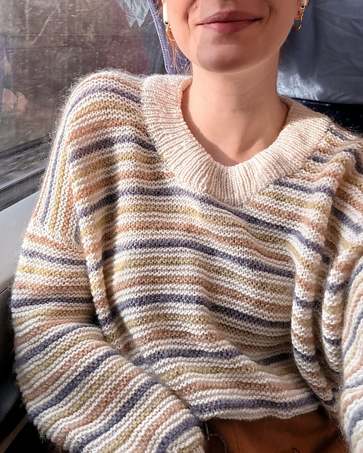 Ravelry: Hepatica Sweater pattern by Emma Maier