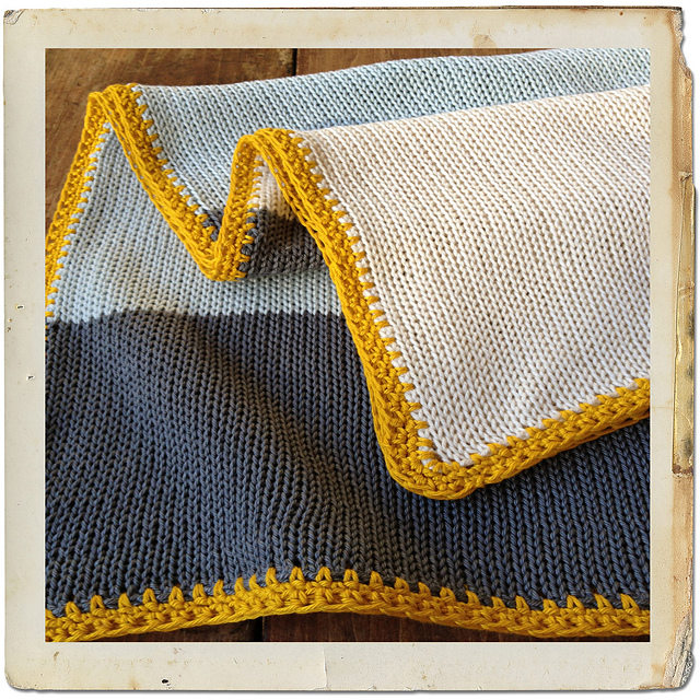 Random Works Baby Blanket