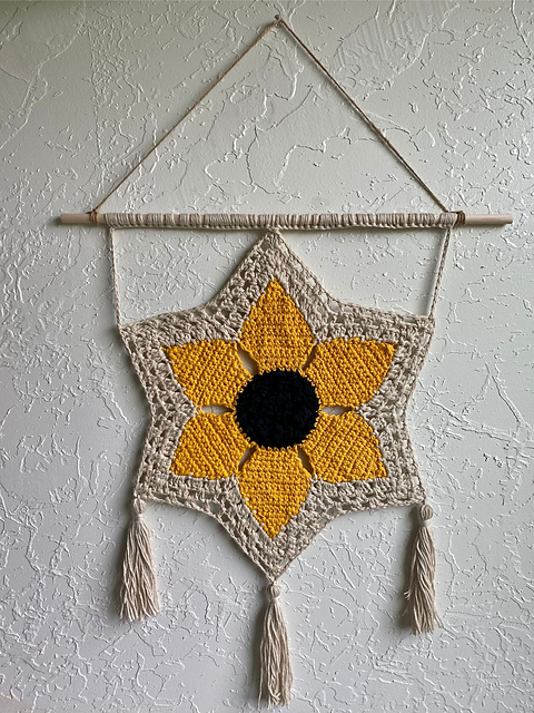 Sunflower Wall Hanging