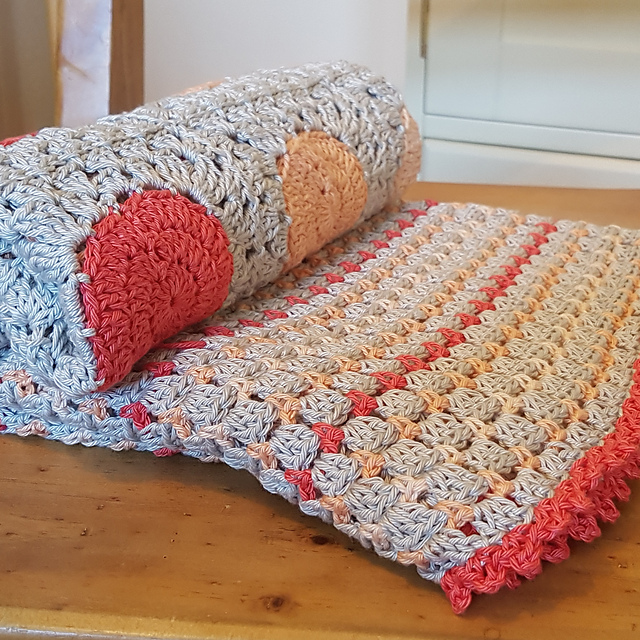 Peachy Keen Baby Blanket