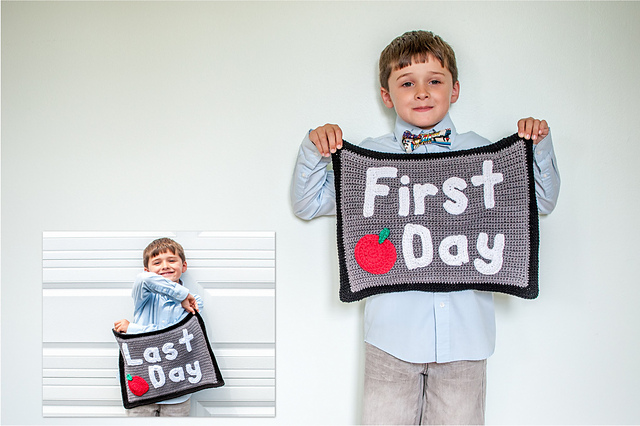 First Day/Last Day Reversible Photo Prop