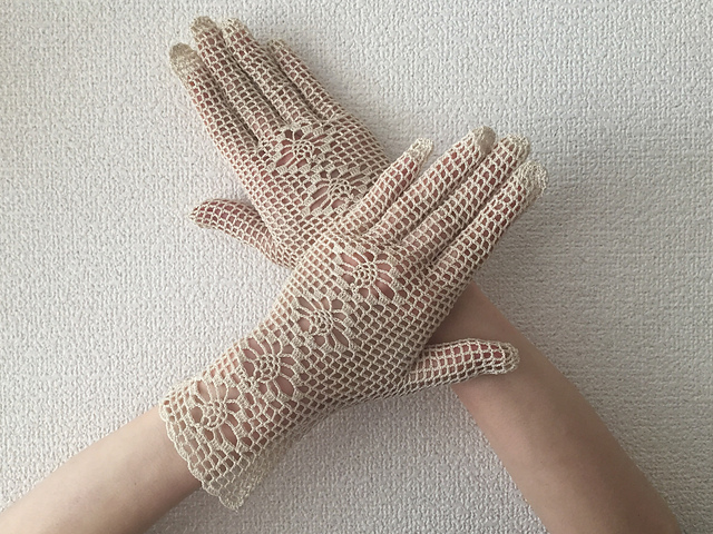 Ravelry: Lace Gloves 