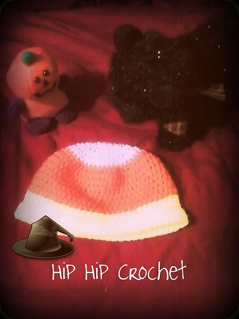 Toddler Candy Corn Beanie