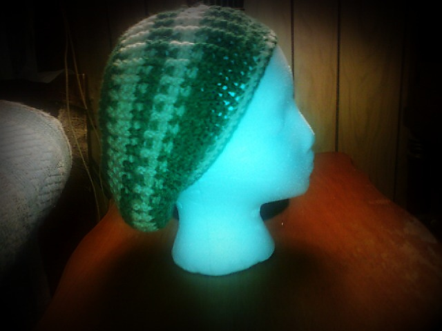 Adult Textured Slouch Beanie