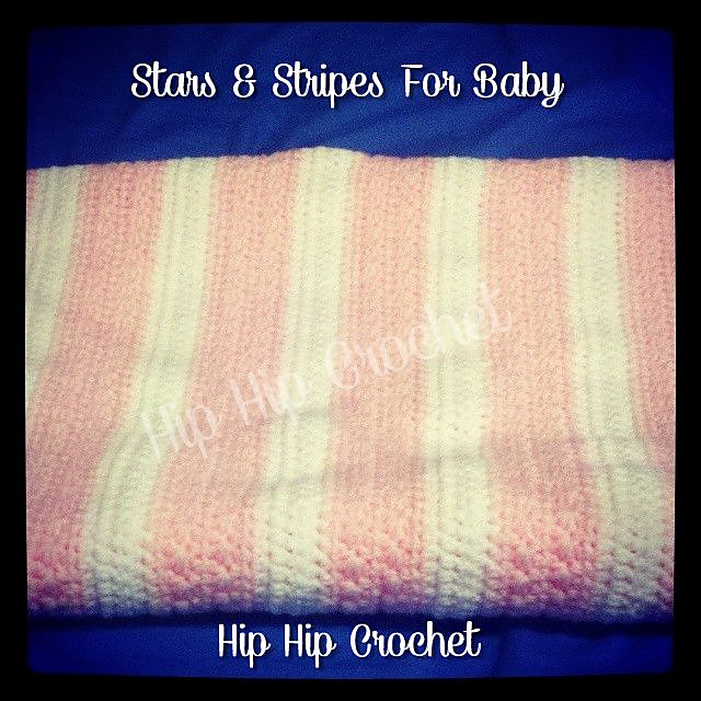 Stars and Stripes Baby Blanket