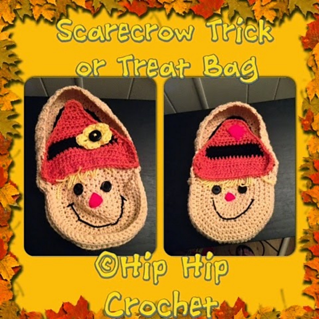 Scarecrow Trick or Treat Bag