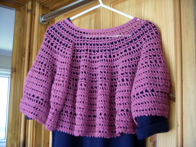 poncho pullover