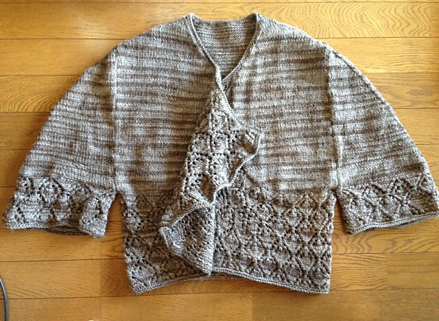 P.11 frill cardigan