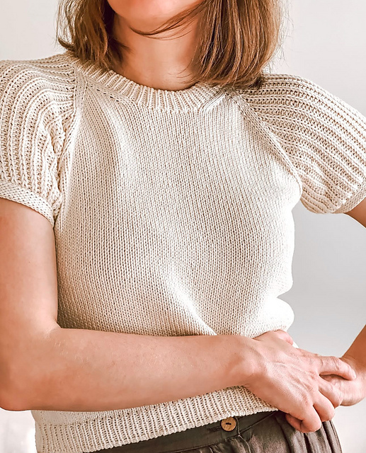 Ravelry: The First Tee pattern by Lizzie Hester
