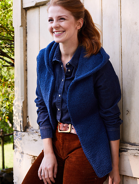 Ravelry: Modell 2 - Weste mit Kapuze pattern by Landlust Design Team