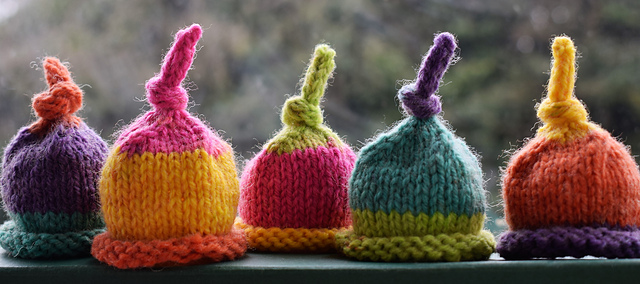 Top Knot Hat for the Big Knit