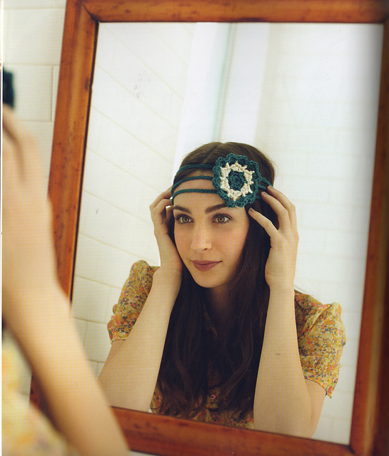Three-Strand Flower Headband