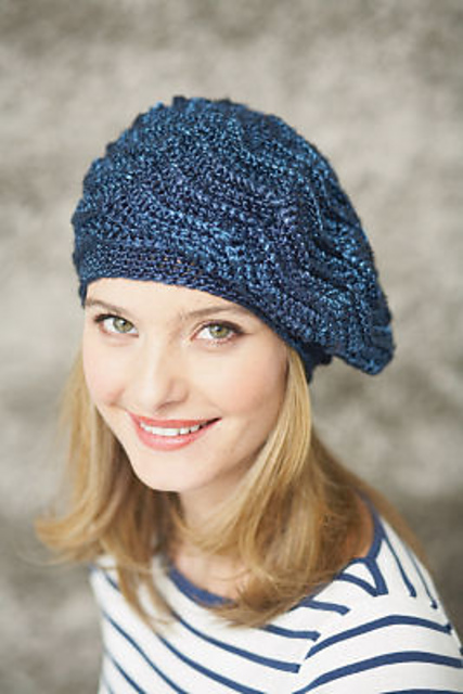 Wave Stitch Beret