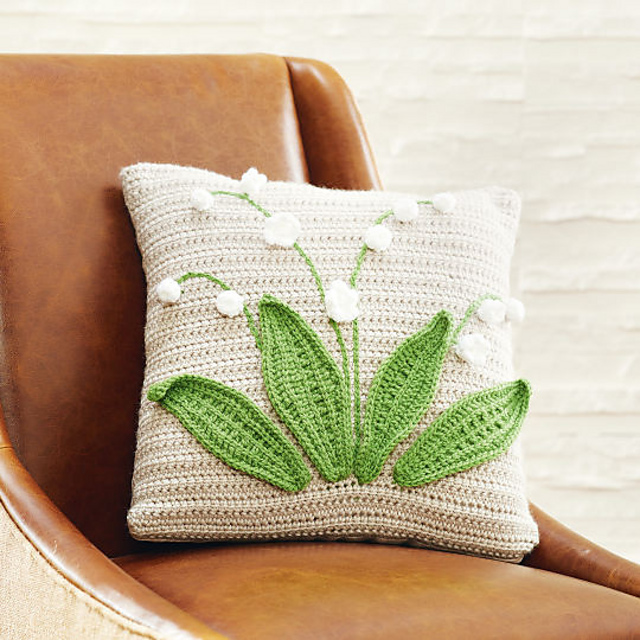 Lily Of The Valley Pillow