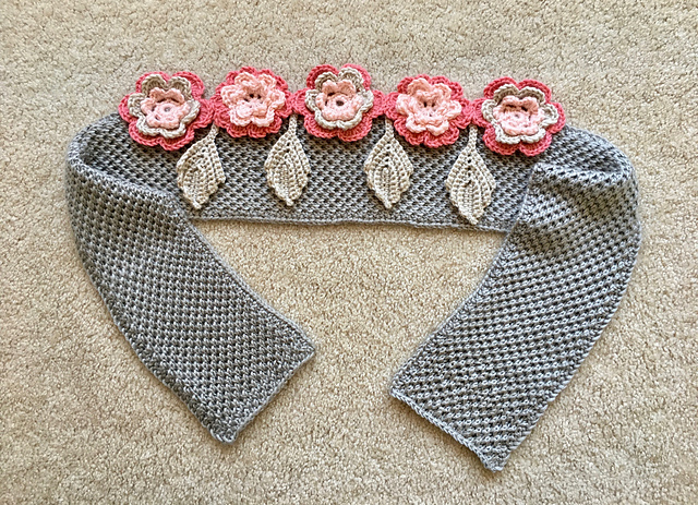 Irish Rose Scarf