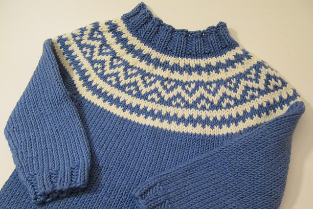 Jacquard-Pullover