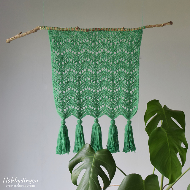 Autumn Waves Wall Hanging